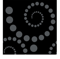 abstract background with circles in black