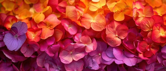 Obraz premium Explosive Colors of Vibrant Flower Petals