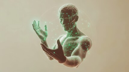 The Futuristic Human Hologram
