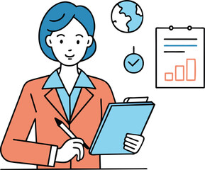 businesswoman-attending-a-work