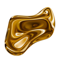 3D Gold Y2K Holographic Abstract Shape Fluid Chrome Chromatic Cyber Glass Fluid Iridescent Brutalism Glossy Luxury Futuristic

