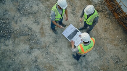 The Team Discussing Construction Plans