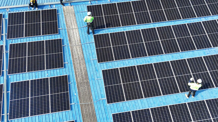 Renewable Energy Eco Technology Electric Power Industry Solar Panels