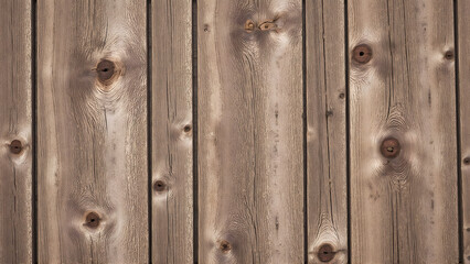 Fototapeta premium Textured wooden wall with natural grain patterns and rustic charm