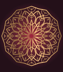 Color Mandala design