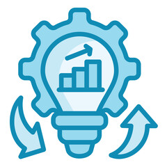 Obraz premium Process Improvement Icon