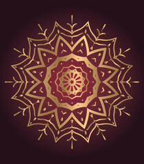 Color Mandala design