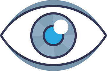 Illustration of an eye symbolizing surveillance and privacy concerns.