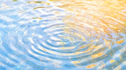 Abstract Water Ripples