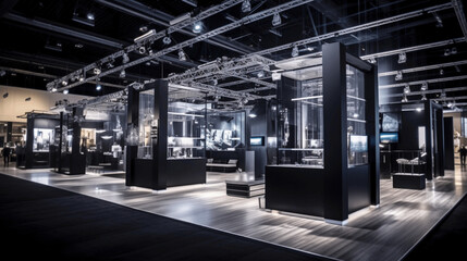 Obraz premium Exhibition booth