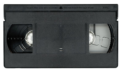 VHS tape cassette top view transparent PNG