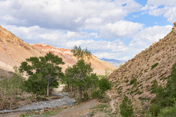 Mountain scenery in the Highlands. 