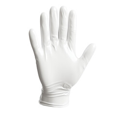 Obraz premium Gloves on hand isolated on transparent background