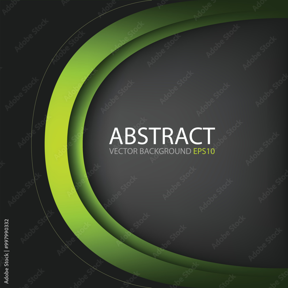 Poster graphic vector curve line overlap background for text and message design