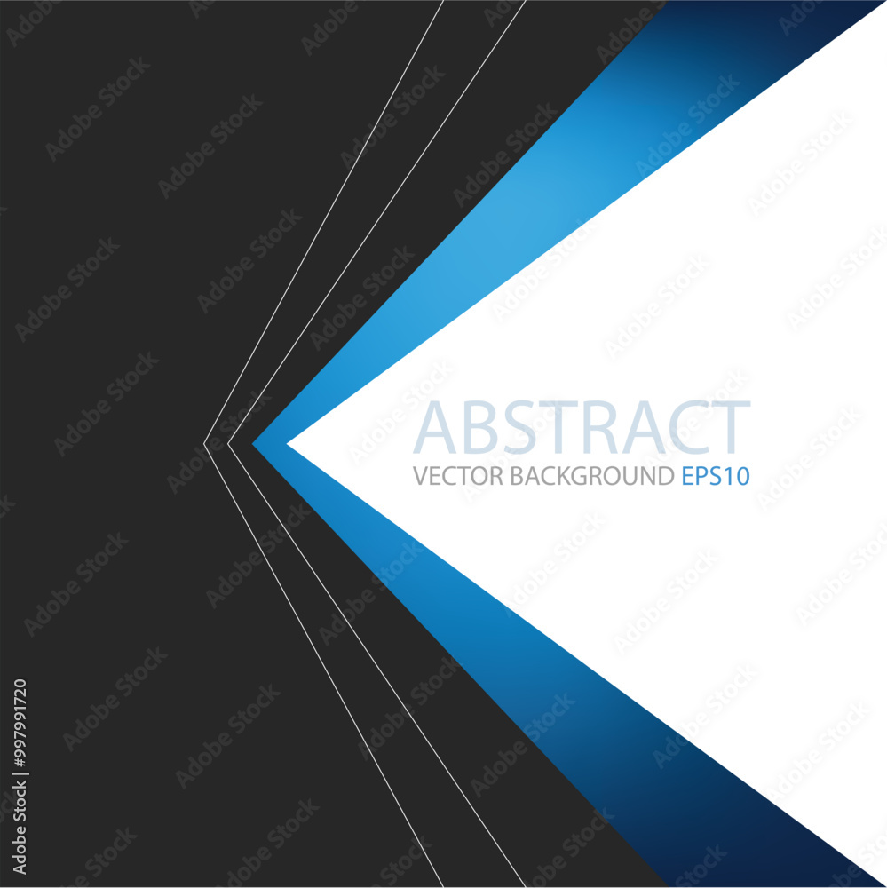 Poster graphic geometric triangle overlap vector layer background for text and message design