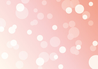 ふんわりと光が輝くピンクのグラデーション背景