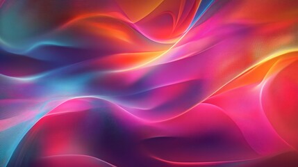 Obraz premium Animated vibrant linear elements embellish this abstract background with a captivating display of motion.