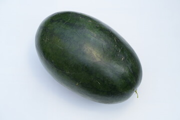 Watermelon is a fruit that is sold in Thailand.