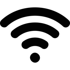 Simple vector icon wifi