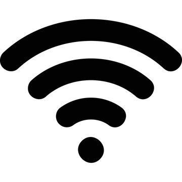 Simple vector icon wifi
