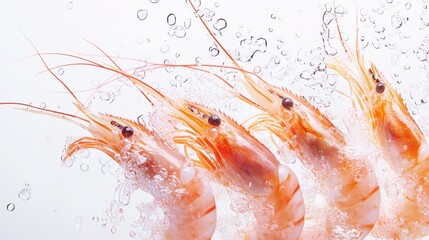 The Shrimp in Water