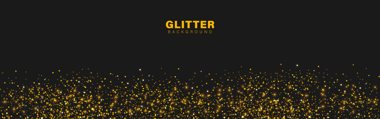 Vector illustration of glitter effect background
