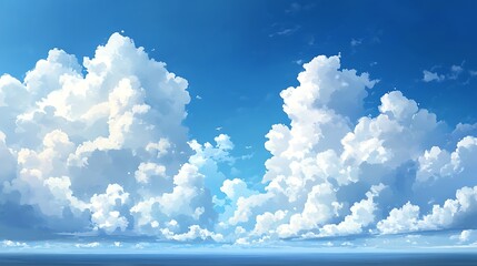 Stunning Cloudscapes in Various Styles: Nature's Sky in Realistic, Artistic, and Digital Views