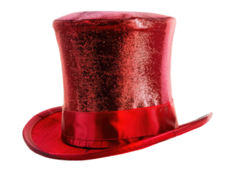 happy new year hat isolated