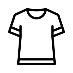 tshirt line icon