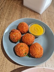 fried chicken nuggets