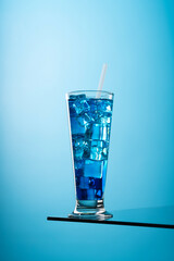 Blue Cosmopolitan Cocktail Drinks