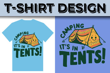 campaign mountain vintage typography t shirt design