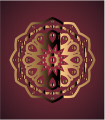 Color Mandala design
