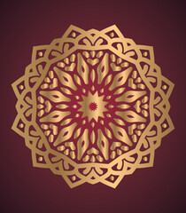 Color Mandala design