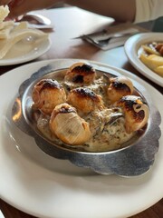 Escargot in Butter Garlic from a Malaysian Restaurant