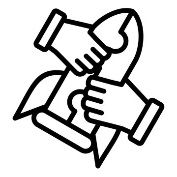 recommend clip art: Collaboration Icon
