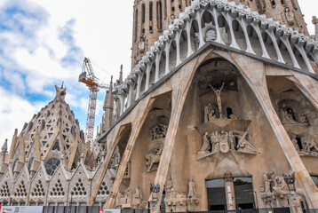 Spain. Barcelona. Sagrada Familia. Summer 2024
