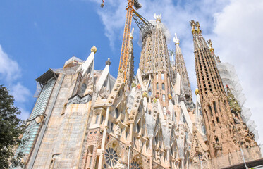 Spain. Barcelona. Sagrada Familia. Summer 2024
