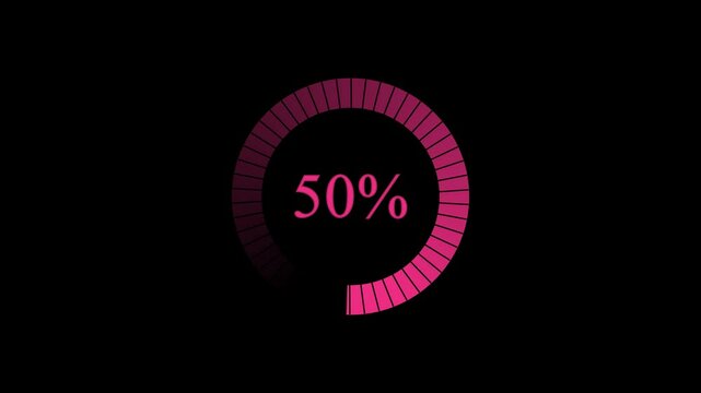 Chargement - fond vert, Loading - cercle icon