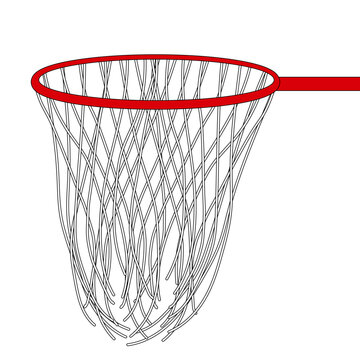 recommend clip art: Perfect for back-to-school activities, this line art of a basketball hoop invites kids to explore their creativity through coloring.