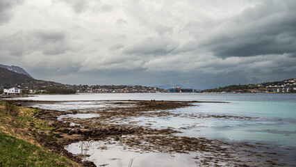 nature sceneries inside the Vesteralen Islands, Norway