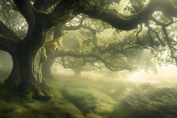 a large old tree that provides cool shade