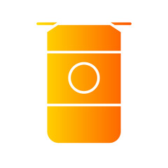 Soft drink gradient icon