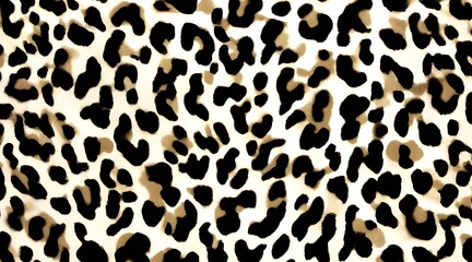Fototapeta premium leopard texture real cat hair fashion design