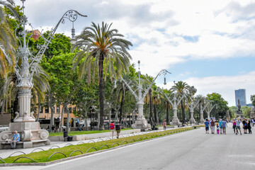 Spain. City of Barcelona. Summer 2024