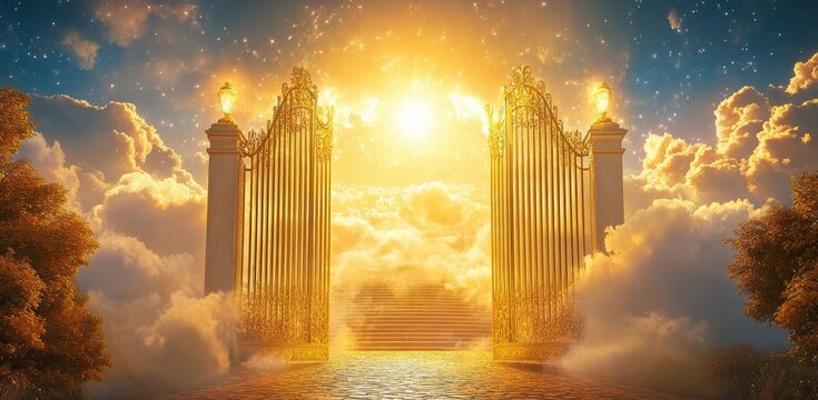 Pearly Gate Images – Browse 2,133 Stock Photos, Vectors, and Video