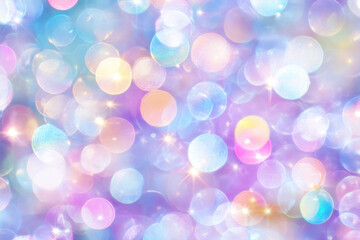 Blurred bokeh light background, Christmas and New Year holidays background