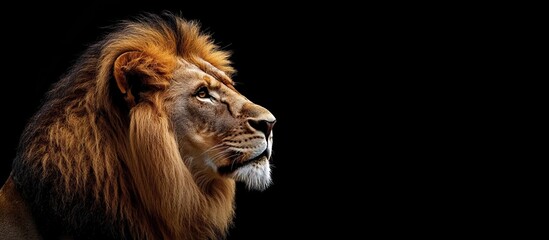 Majestic Lion Portrait