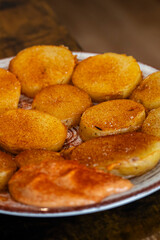 bravas potatoes in the Catalan way, D’TAPAS, Palamós, Girona, Catalonia, Spain