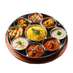 Indian Food PNG isolated on Transparent background